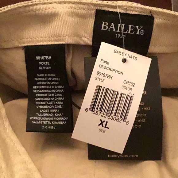 Bailey  tan hat XL - Picture 3 of 3